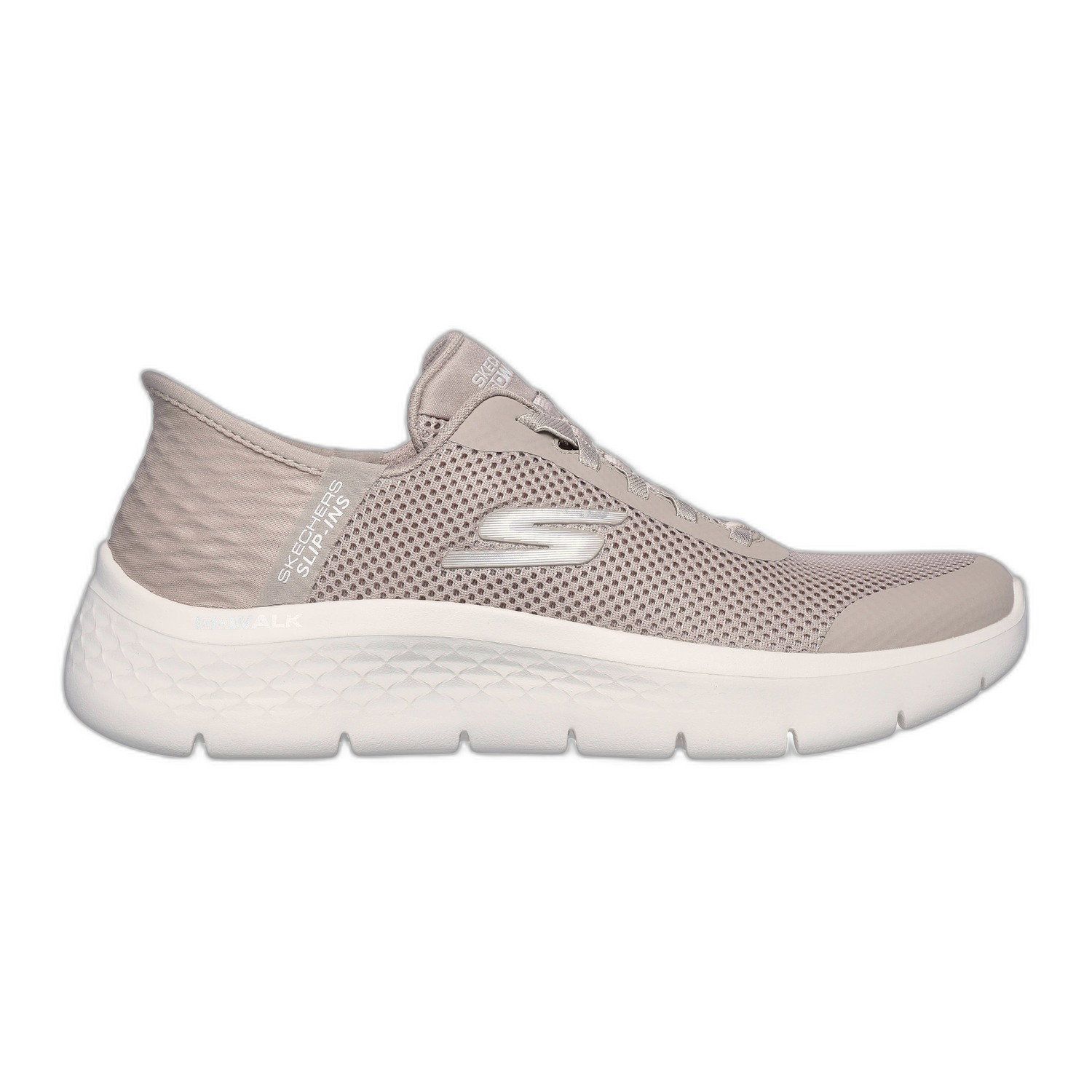 Skechers Slip-ins Go Walk Flex - Grand Entry - Dames Instappers - Taupe - Maat 41