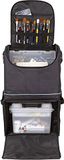 ArtBin 6922SP Tote Express Rolling Draagbare Kunst Craft & Naaien Opslag Organizer Tas met Wielen - Past Naaimachine, 0, Zwart/Aqua