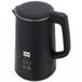 HOMCOM Bouilloire 1,7 litre avec contrôle de température - Bouilloire à thé - Bouilloire en inox - Noir