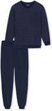 SCHIESSER - Pyjama lang - Heren - Aubergine - 100% Katoen - 3XL