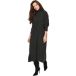 Makadamia Pull robe longue à col roulé femme S181