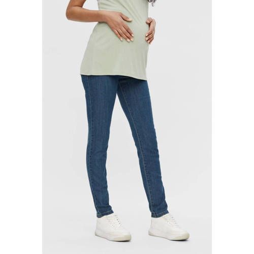 MAMALICIOUS Julia Zwangerschapsjeans - Medium Blue Denim