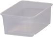 Keeeper Wilma opbergbox, 30x20x11 cm, grijs/transparant