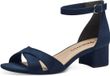 Tamaris Dames Sandalen met hak Blauw 37 EU