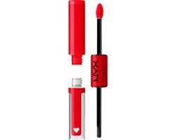 NYX Professional Makeup 17 - Rebel in Red Shine Loud High Shine 3.4