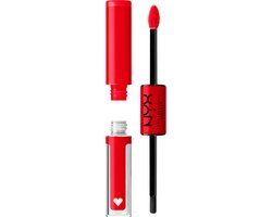 NYX Professional Makeup Shine Loud High Shine Lip Color - Rebel In Red - 3.4 ml