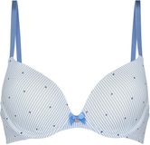 Hunkemöller Plunge Padded Underwired Bra Blauw