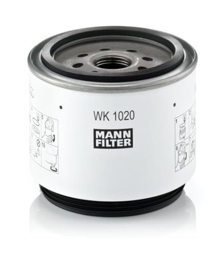 MANN-FILTER brandstoffilter WK 1020 x brandstoffilterset met afdichting, voor bedrijfsvoertuigen