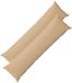 vidaXL Taie d'oreiller 2 pièces HEERLEN Crème 40 x 145 cm Tissu