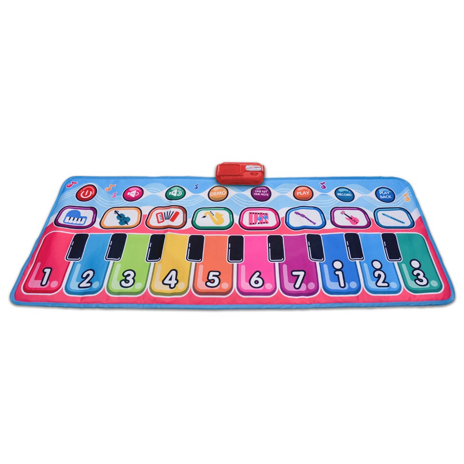 BONTEMPI muzikale speelmat junior 130 x 48 cm