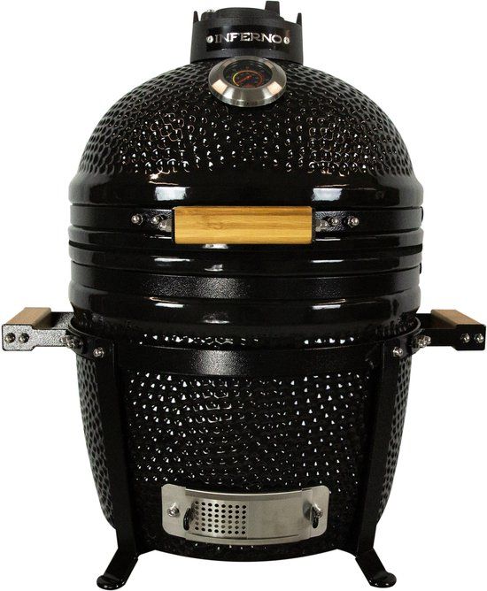 Inferno Fyron Group BV Inferno Compact Kamado Barbecue - Zwart