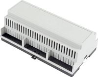 Hammond Electronics DIN-rail-behuizing 90 x 158 x 58 – Polycarbonaat – Lichtgrijs