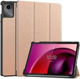 Selected by GSMpunt.nl Lenovo Tab M11 / K11 Book Case met Standaard | Kunstlederen Beschermhoes | Tri-fold | Roze Goud