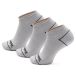 Timberland - Lot de 3 chaussettes de sport entièrement rembourrées en blanc, blanc, taille : M