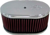 K&N 56-1350 Carburateur Luchtfilter Ovaal - Montagehoogte 85mm