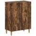 vidaXL Badkamer Opbergkast DELFT Gerookt eiken 59,5 x 31 x 80 cm