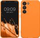 kwmobile telefoonhoesje geschikt voor Samsung Galaxy S23 - Hoesje voor smartphone - In fruitig oranje