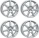 Autec 4 Tallinn jantes, 6,5x16, 5x112, argent