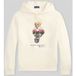 Polo Ralph Lauren Sweatshirt 'SEASONAL FLEECE' crème / bruin / rood / zwart