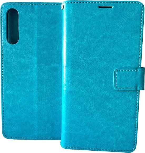 ZT Accessoires Book Case for Samsung Galaxy A7 (2018) - Turquoise