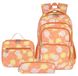 Omgoods - Sac à dos imprimé marguerites pour filles, ensemble 3 pièces