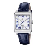 Festina F20682/2 Dames Horloge - Roestvrijstaal/Leer - Zilverkleurig - Ø 27 mm - Quartz