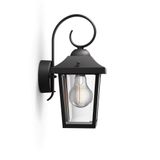 Philips Hue Philips myGarden Buzzard Outdoor Wall Light - Black - E27 - IP44 - Dimmable