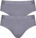 Sloggi SLG Base Soft Brief C2P Heren Onderbroek - Grijs (Set van 2)