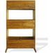 Maison Exclusive - Jardinière surélevée pour jardin, 3 niveaux, en bois massif d'acacia
