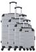 BLUESTAR – Lot de 4 valises OTTAWA-M, 75 cm, 4 roues