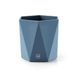 Miquelrius - Bureau pennenhouder, Bureau-organizer met soft-touch design, Stevige structuur, Ideaal voor kantoor, bureau of studeerkamer, Opbergruimte voor kantoorbenodigdheden, Kleur blauw