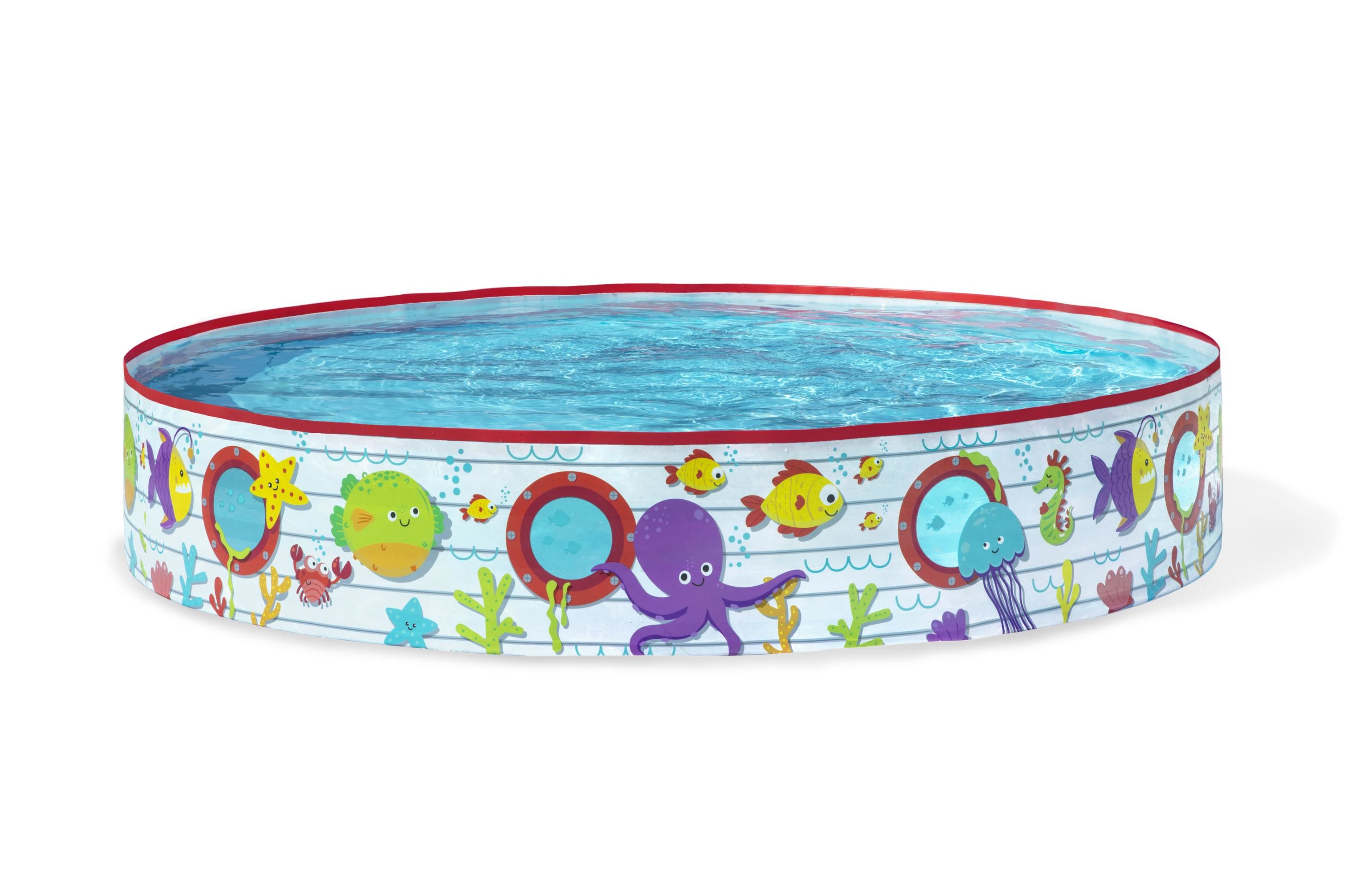 Bestway Kinderbad rond fill `n fun 152 cm - Meerkleurig - 2+ jaar