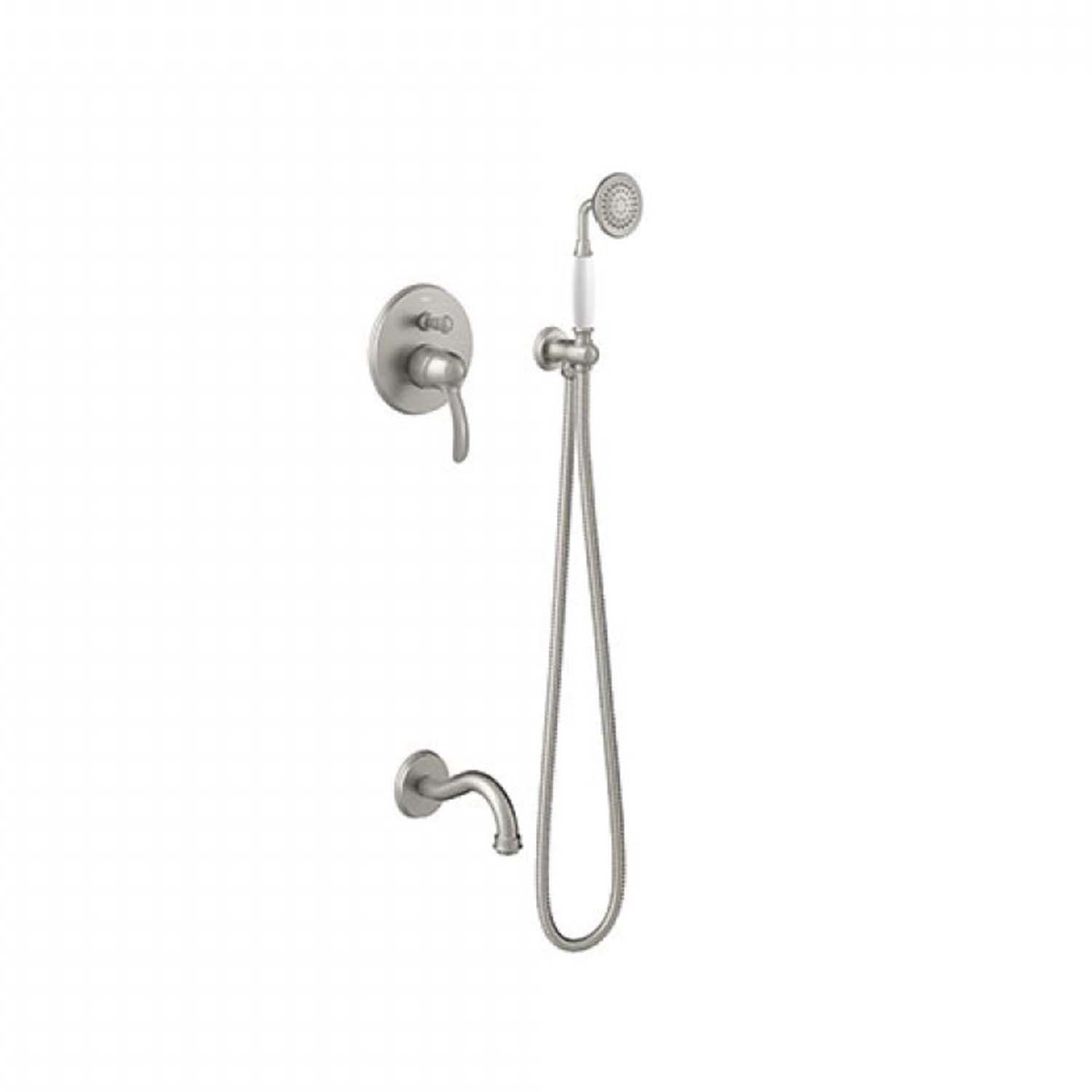 Tres Badmengkraan Tres Clasic Inbouw Set Incl. Handdouche Rvs