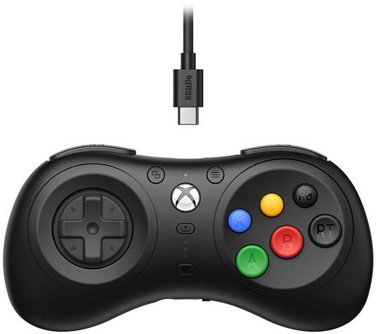 8Bitdo M30 Wired Controller - Xbox black