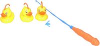 Duckiez Hengelspel/eendjes vangen - Oranje/Blauw