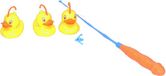 Duckiez jeu de pêche/capture de canards - Oranje/Bleu