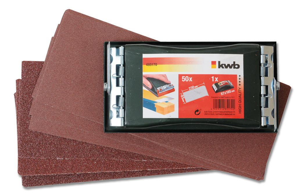 kwb 485170 Handschuurblok - bruin