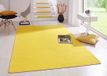 Hanse Home Modern Effen Vloerkleed Fancy - Geel 200x280 cm
