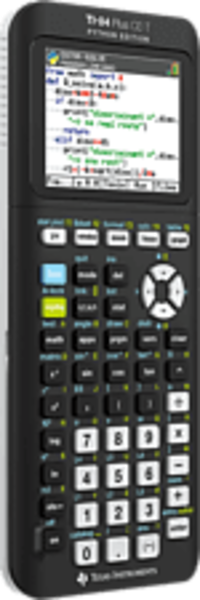Texas Instruments TI-84 Plus CE-T Python Edition Zwart