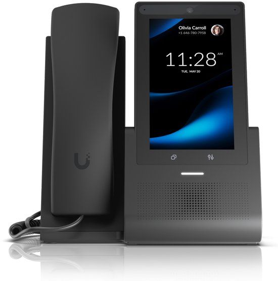 Ubiquiti UniFi G3 Touch Pro - VoIP-telefoon - met digitale camera - IEEE 802.11a/b/g/n/ac (Wi-Fi) / Bluetooth 4.2 - zwart