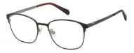 Fossil FOS 7175 003 Zonnebril Heren Metaal Vierkant Mat Zwart