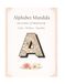 Alphabet Mandala Healing Workbook: Coloring and Healing Book