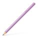 Faber-Castell 111663 - doos met 12 grafietstiften, Jumbo Sparkle Metallic, violet