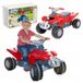 Ritsfuur Véhicule pour enfant, Voiture d'enfant, Quad à pédales, 35 kg maximum