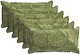 vidaXL - Kussensloop - 6 stuks - Houten Blad Design - 40 x 70 cm - Polyester