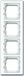 Busch-Jaeger ABB Busch-Jaeger 1724-280 BJ AFDEKRAAM 4V AX-WITGLAS