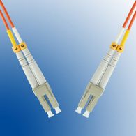 MicroConnect LC/PC-LC/PC 3m 50/125 MM Fiber Optic Cable - Orange