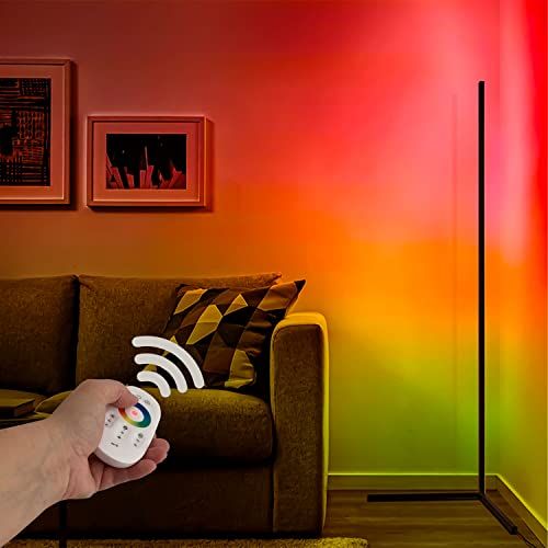 Innovate INNOVATE® Ambient Gaming Led-vloerlamp - Zwart - 1.4m - RGB - Dimbaar