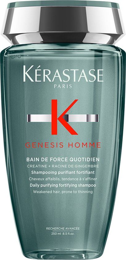 Kérastase Genesis Homme Bain de Force Quotiden Shampoo - 250 ml - Men
