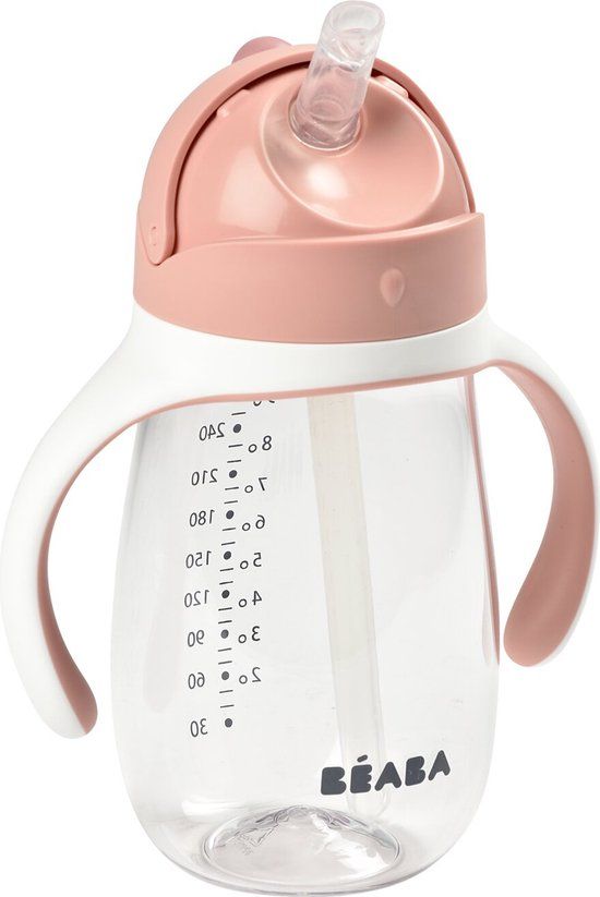 Béaba Rietjesbeker - 300 ml - Roze